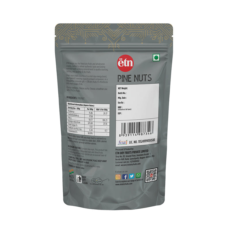 Pinenut With Shell 100g