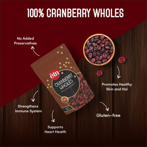 Cranberries Wholes Berries 200g