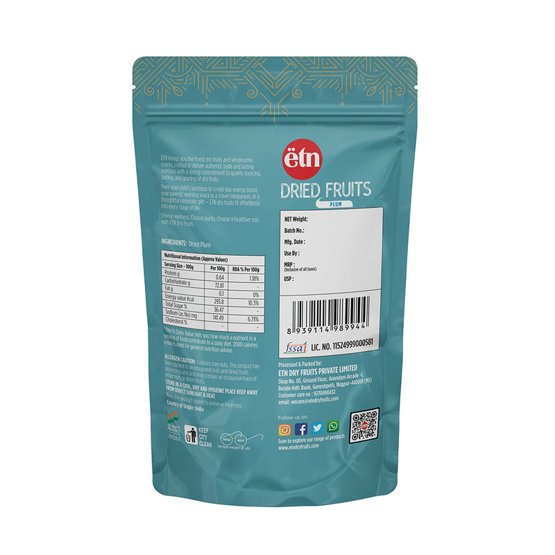 Dried Plum Dried Fruits 200g