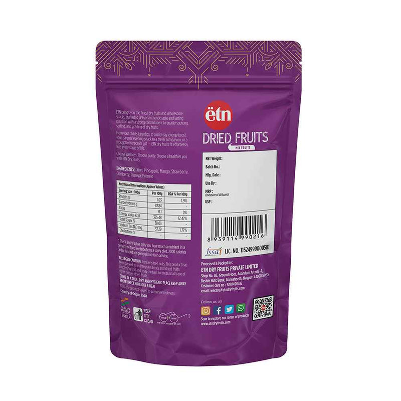 Dried Mix Fruit Dried Fruits 200g