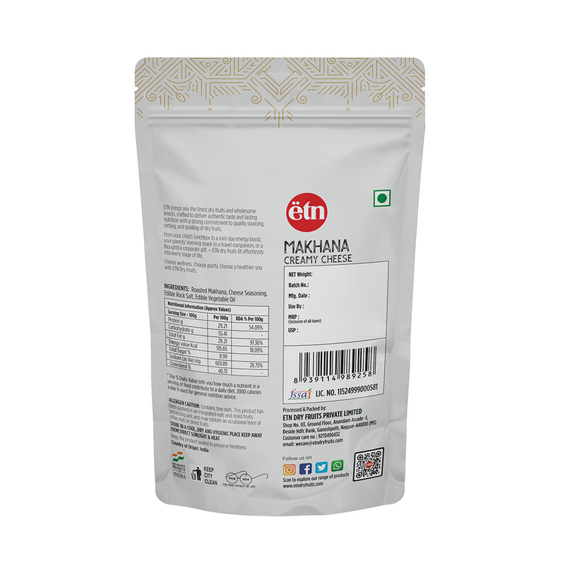 Creamy Cheese Makhana