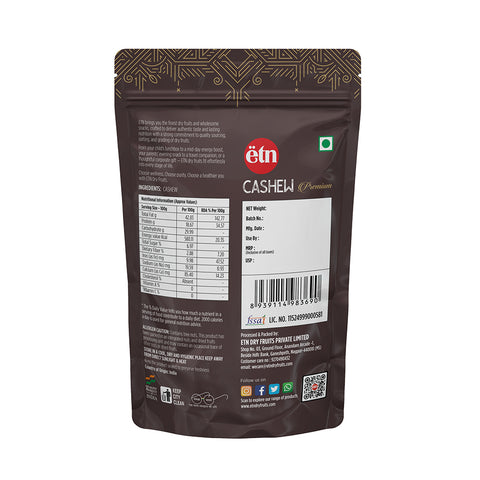 Cashew Nuts 320 Kaju 250g