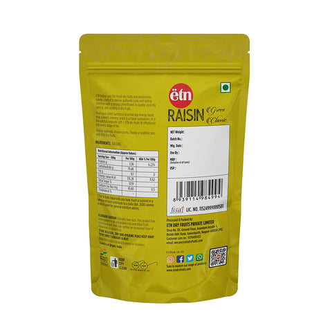 Green Raisins 200g