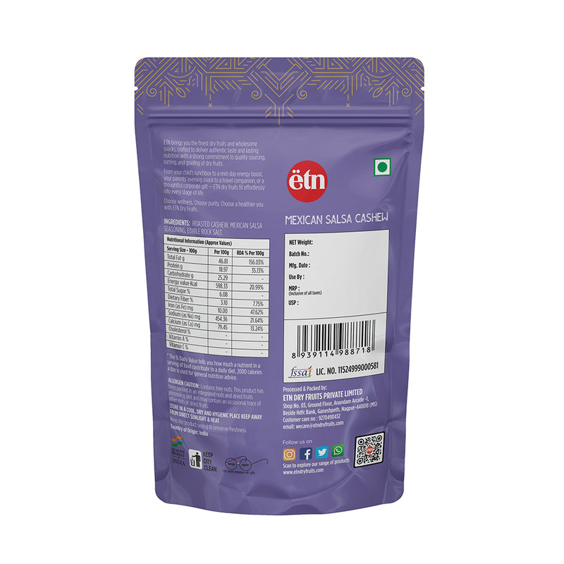 Mexican Salsa Cashew Nuts 200g