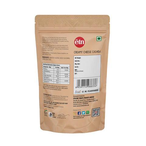 Creamy Cheese Flavoured Cashew Nuts 200g