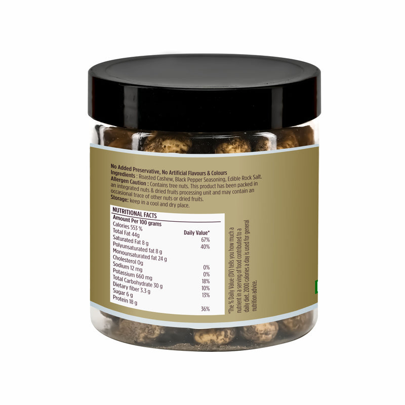 Blackpepper Flavoured Cashew Nuts 200g